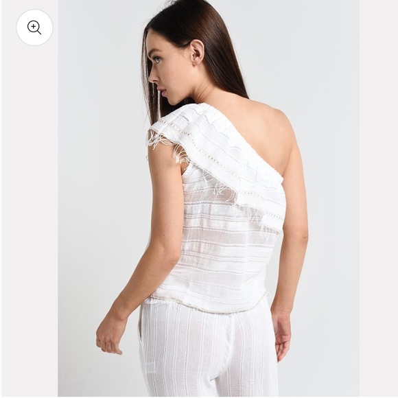 Lemlem Kelali One Shoulder Top - Picture 6 of 10